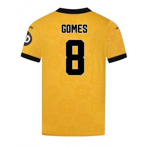 Moški Nogometni dresi Wolves Joao Gomes #8 Domači 2025-26 Kratek Rokav